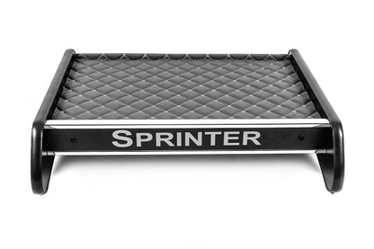 Dashboard shelf (Gray, gray stitching) for Mercedes Sprinter W907/W910 2018- - image 3