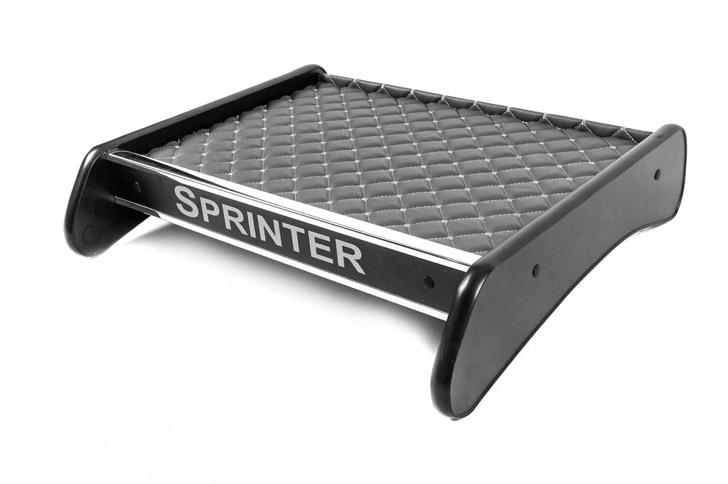 Dashboard shelf (Gray, gray stitching) for Mercedes Sprinter W907/W910 2018- - image 1