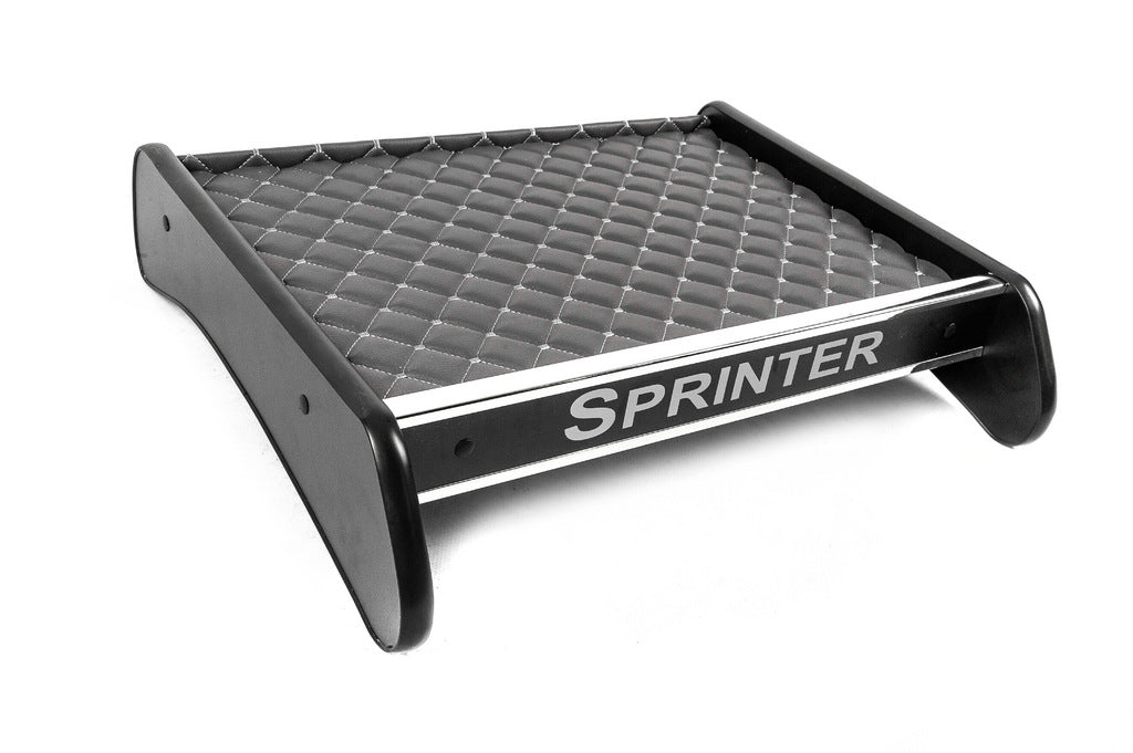 Dashboard shelf (Gray, gray stitching) for Mercedes Sprinter W907/W910 2018- - image 2