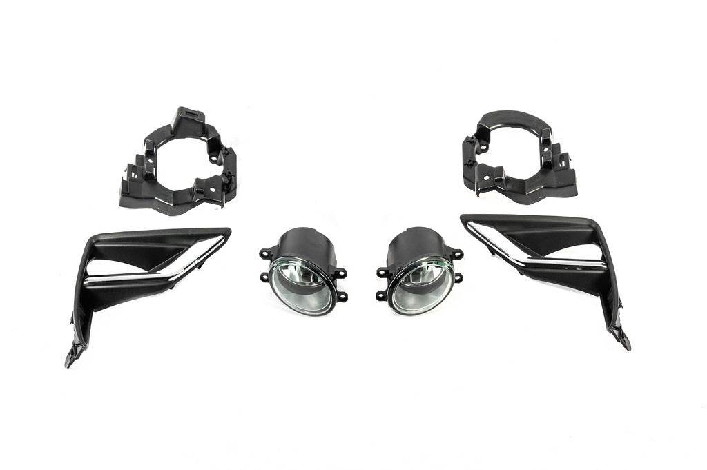 Fog lights 2017-2021 (2 pcs, halogen) for Toyota Land Cruiser Prado 150 - Reelken Auto