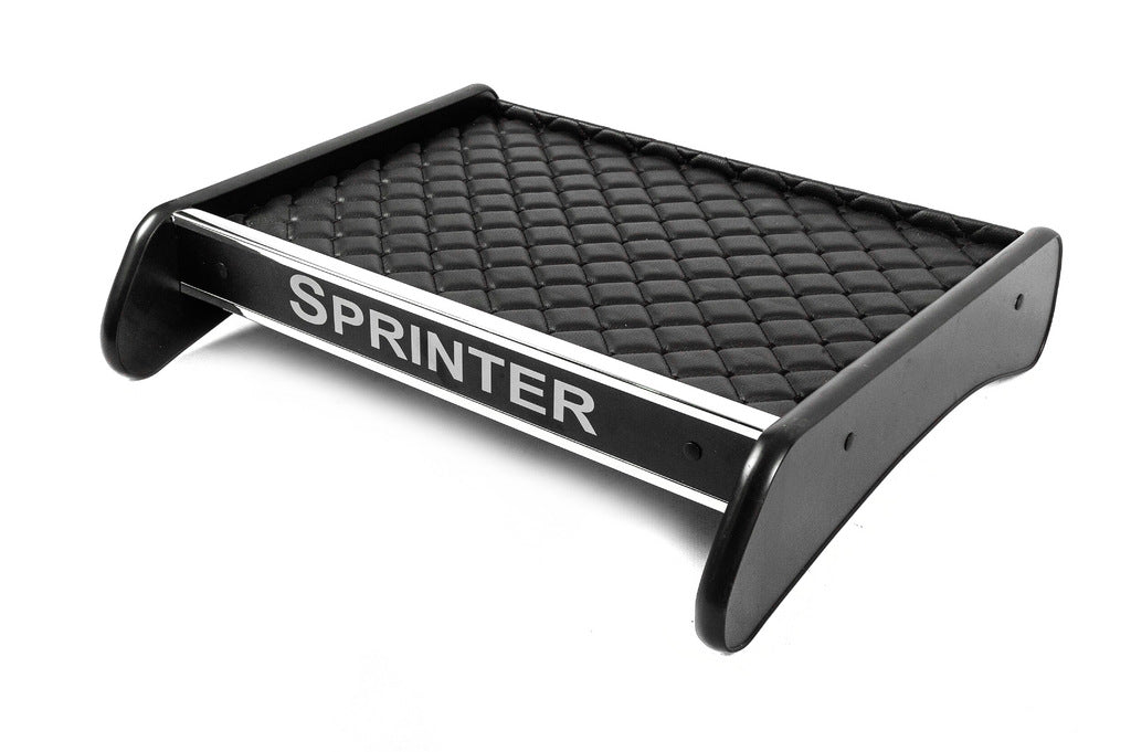 Dashboard Shelf (Black with Black Stitching) for Mercedes Sprinter W907/W910 2018- - image 3