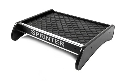 Dashboard Shelf (Black with Black Stitching) for Mercedes Sprinter W907/W910 2018- - image 3