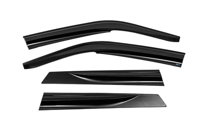 Window Deflectors SD (4 pcs, Sunplex Sport) for Opel Vectra B 1995-2002 - image 2