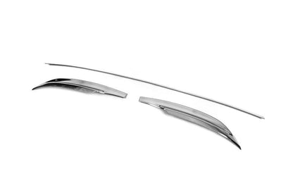 Cover on the rear bumper (Sedan, stainless steel) for Honda Civic Sedan 2021↗ year - Reelken Auto