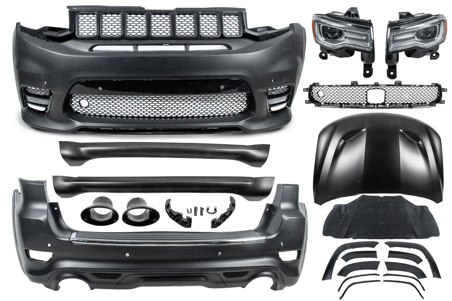SRT Facelift Kit 2019 for Jeep Grand Cherokee WK2 2010-2021 - image 2