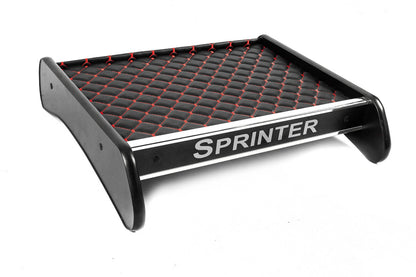 Dashboard Shelf (Black with Red Stitching) for Mercedes Sprinter W907/W910 2018- - image 1