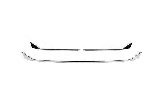Front Grille Trim Covers 2022+ (3 pcs, Stainless Steel) for Fiat Ducato 2006-2025 - image 2