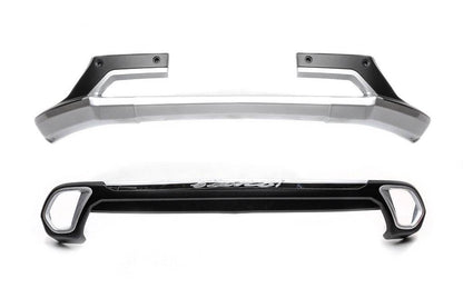Front and rear pads (2 pcs., 2015-2018) for Mitsubishi Outlander 2012-2021 - Reelken Auto