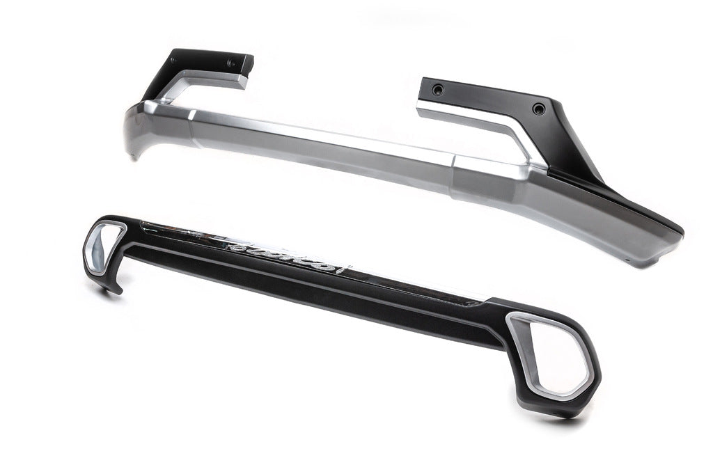 Front and Rear Bumper Extensions (2 pcs, 2015-2018) for Mitsubishi Outlander 2012-2021 - image 5