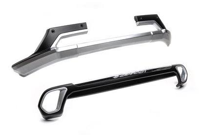 Front and Rear Bumper Extensions (2 pcs, 2015-2018) for Mitsubishi Outlander 2012-2021 - image 6