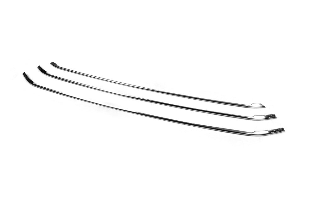 Bumper Grille Trim Covers (3 pcs, Stainless Steel) for Renault Kangoo/Express 2021- - image 3