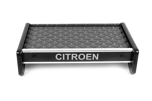 Shelf on the panel (type-2, GRAY) for Citroen Jumper 2007-2025 - image 1