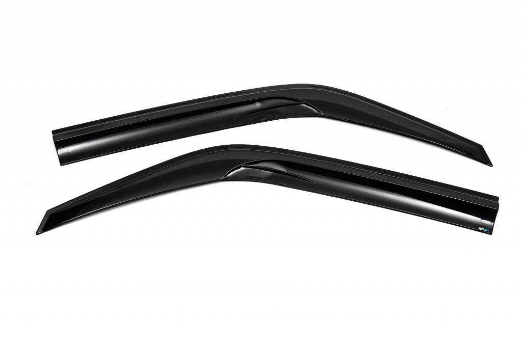 Adhesive windbreakers (2 pcs, Sunplex Sport) for Mercedes Sprinter W906 2006-2018 - Reelken Auto