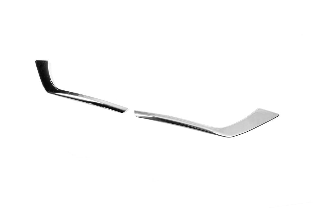 Fog Light Covers 2018+ (2 pcs, Stainless Steel) for Ford Custom 2013-2022 - image 3