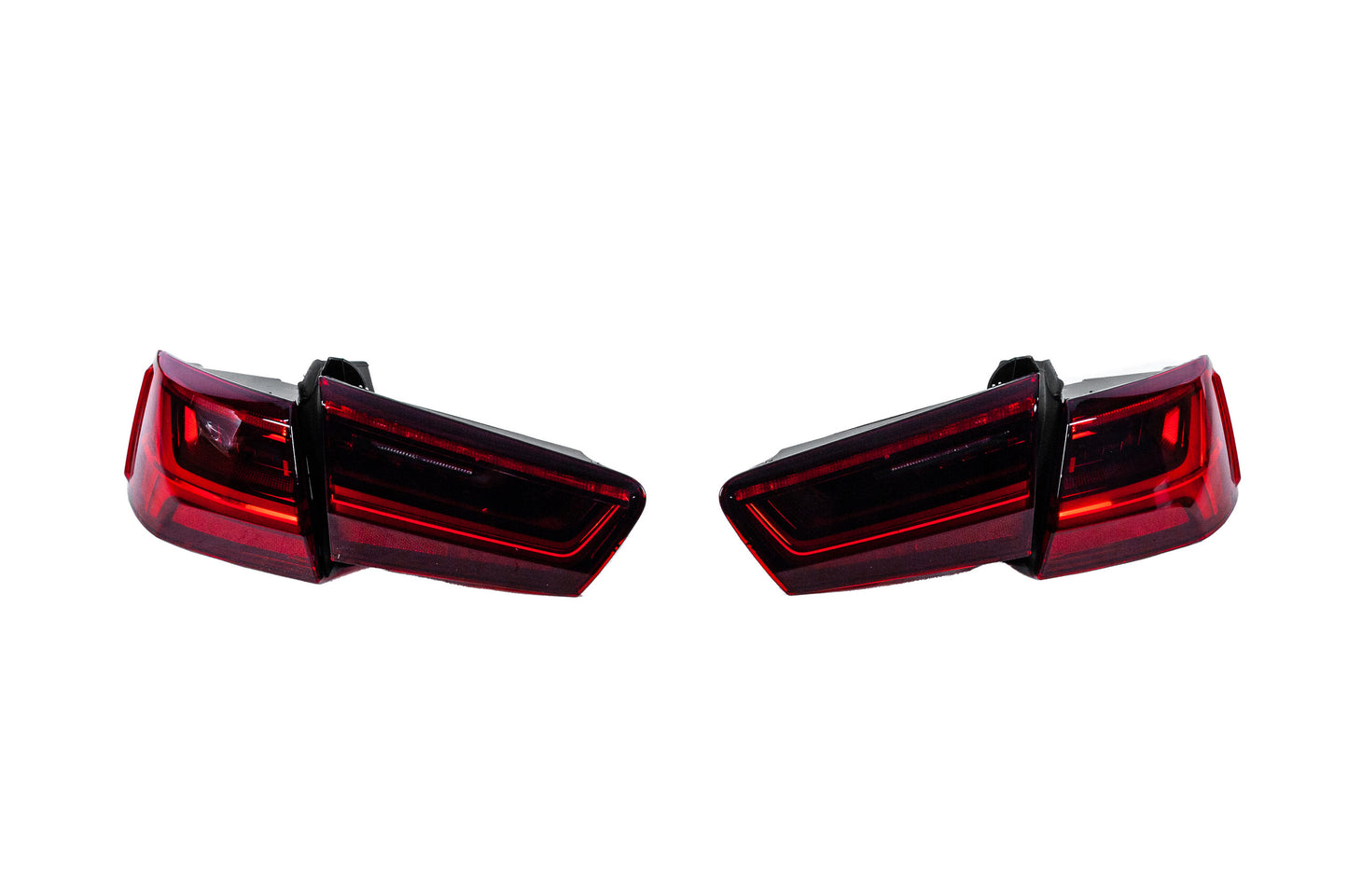 LOW-Profile LED Tail Lights (2014-2017, 2 pcs) for Audi A6 C7 2011-2017 - image 1
