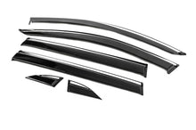 Window Deflectors with Chrome Trim Niken Luxury (6 pcs) for Toyota Rav 4 2019- - image 2