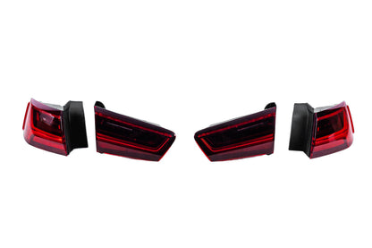 LOW-Profile LED Tail Lights (2014-2017, 2 pcs) for Audi A6 C7 2011-2017 - image 4