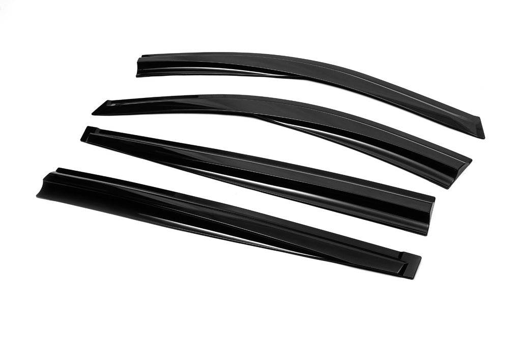 Windbreakers (4 pcs, Sunplex Sport) for Mitsubishi L200 2006-2015 - Reelken Auto