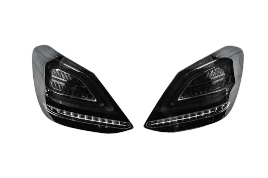 Tail Lights BlackEdition V2 (2 pcs) for Mercedes C-сlass W205 2014-2021 - image 1