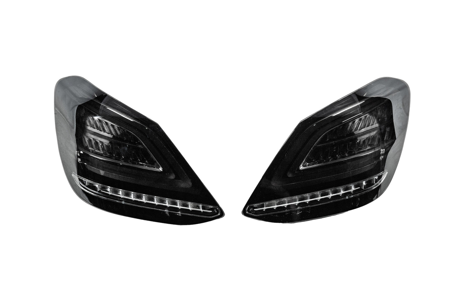 Tail Lights BlackEdition V2 (2 pcs) for Mercedes C-сlass W205 2014-2021 - image 1