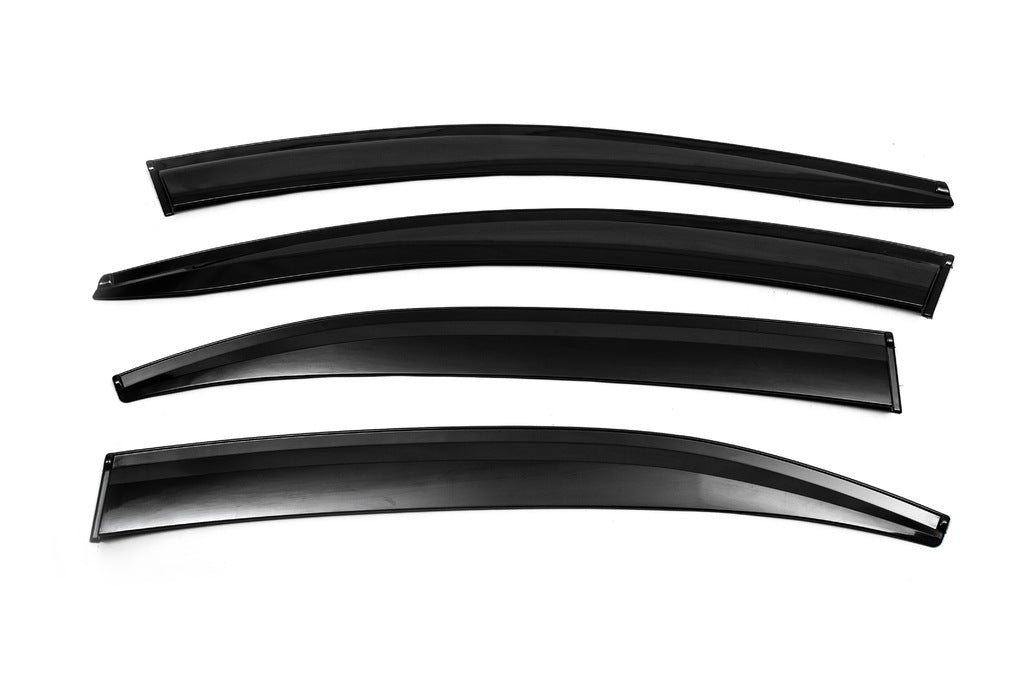 Window Deflectors (4 pcs, Sunplex Sport) for Volkswagen Jetta 2011-2018 - image 3