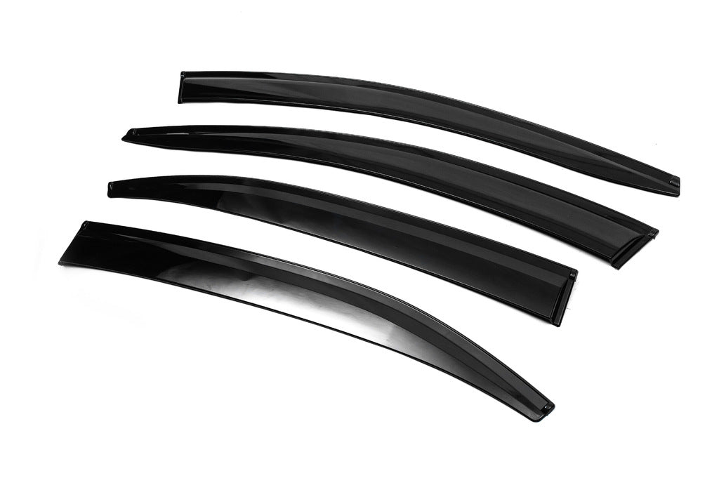 Window Deflectors (4 pcs, Sunplex Sport) for Volkswagen Jetta 2011-2018 - image 4
