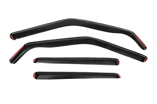 In-channel window deflectors (Esa, 4 pcs) for Range Rover Evoque 2012-2018 - image 1