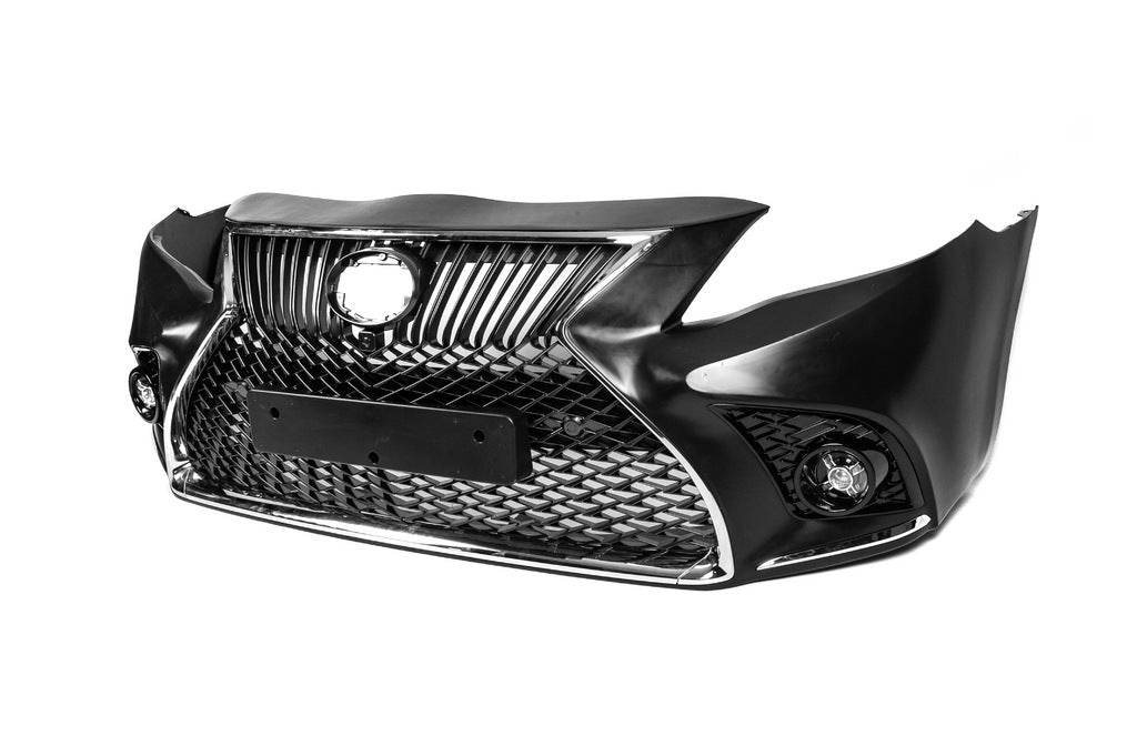 Front bumper assembly (restyling, Lexus-style V2) for Toyota Camry 2006-2011 - Reelken Auto