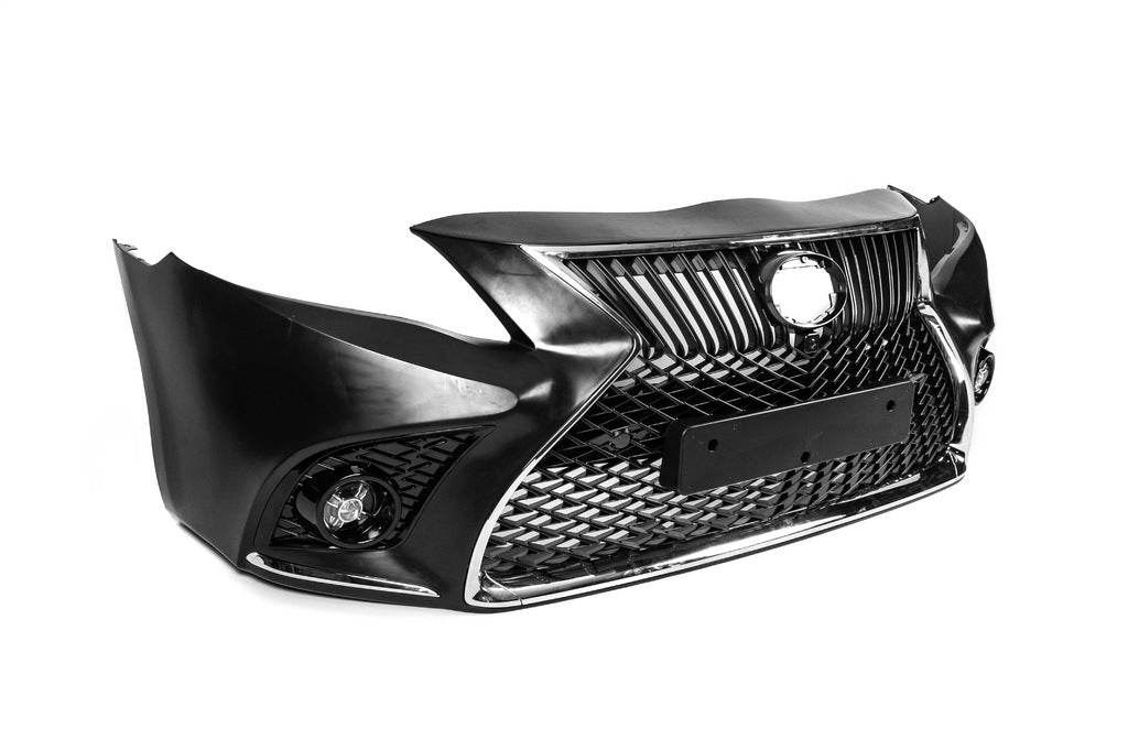 Front bumper assembly (restyling, Lexus-style V2) for Toyota Camry 2006-2011 - Reelken Auto