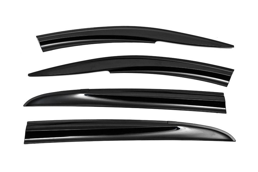 Visors SD (4 pcs, Perflex Sport) for Renault Megane II 2004-2009 - Reelken Auto