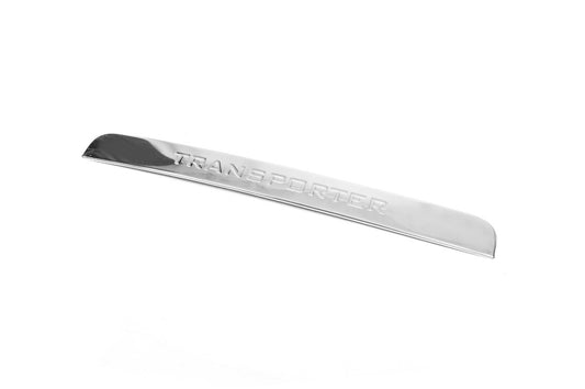 Bar above the number for the Lyada door (with inscription, stainless steel) for Volkswagen T5 Transporter 2003-2010 - image 2