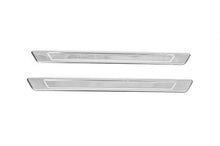 Carmos Door Sill Protectors (2 pcs, Stainless Steel) for Opel Grandland X 2017- - image 1