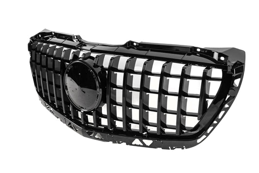 Front Grille Panamericana GT Panamericana Black (2013-2018) for Mercedes Sprinter W906 2006-2018 - image 2