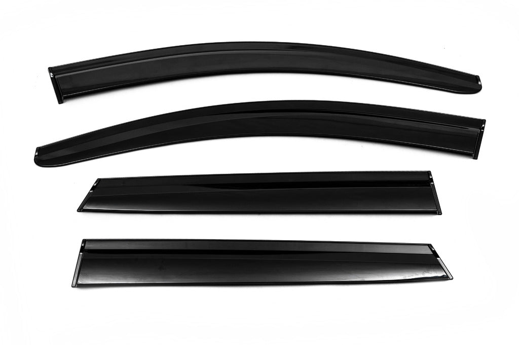 Window Deflectors (4 pcs, Sunplex Sport) for Nissan Qashqai 2014-2021 - image 2