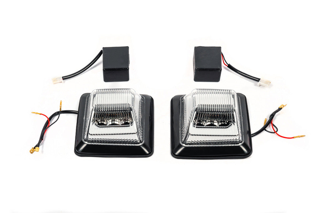 Turn Signal OEM Clear Design (2 pcs) for Mercedes G сlass W463 1990-2018 - image 1