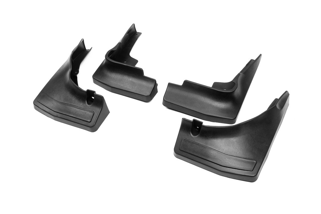 Premium Mud Flaps with Side Skirts (4 pcs) for Mercedes GLC coupe C253 2016-2023 - image 3