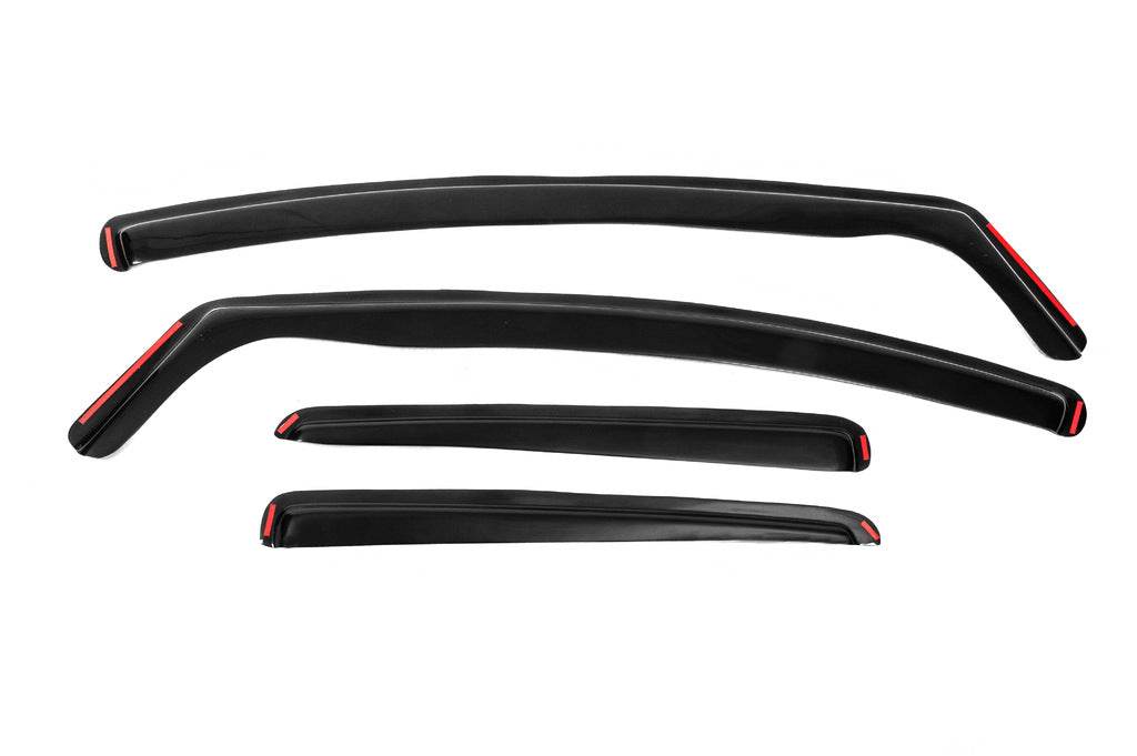 SD/HB insert windbreakers (Esa, 4 pcs.) for Ford Focus III 2011-2017 - Reelken Auto