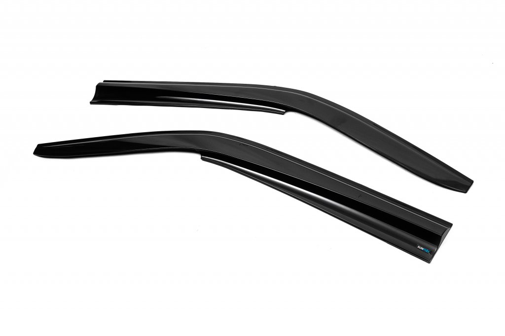 Window Deflectors (2 pcs, Sunplex Sport) for Volkswagen T5 Caravelle 2004-2010 - image 4