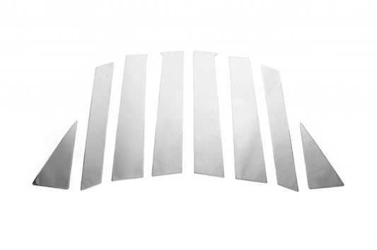 Stainless Steel Door Pillar Trim (8 pcs) for Fiat Freemont 2011-2016 - image 2