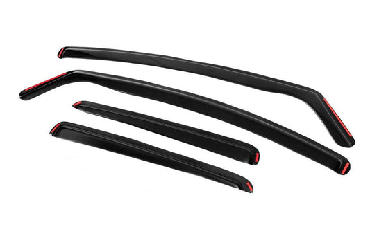 SD/HB insert windbreakers (Esa, 4 pcs.) for Ford Focus III 2011-2017 - Reelken Auto