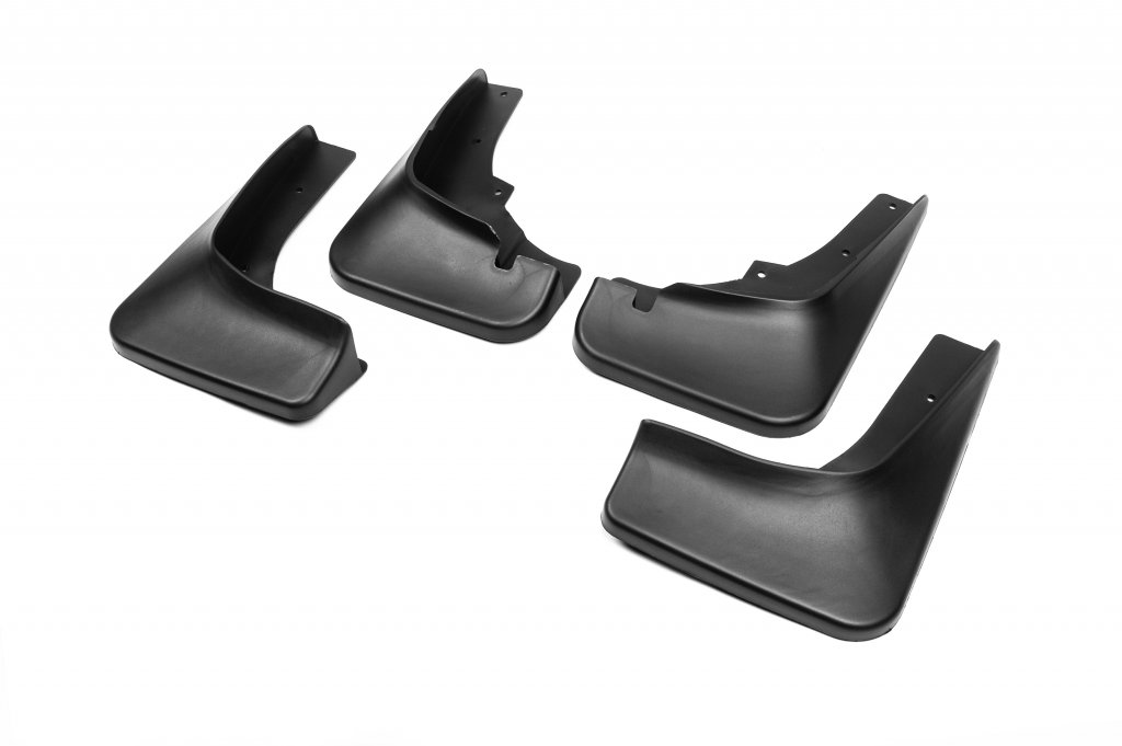 Premium Mud Flaps for Narrow Sill (4 pcs) for Mitsubishi Outlander 2006-2012 - image 1