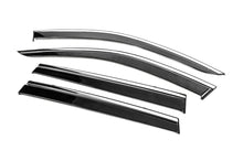 Window Deflectors with Chrome Trim Niken Luxury (4 pcs) for Volvo XC90 2015- - image 2