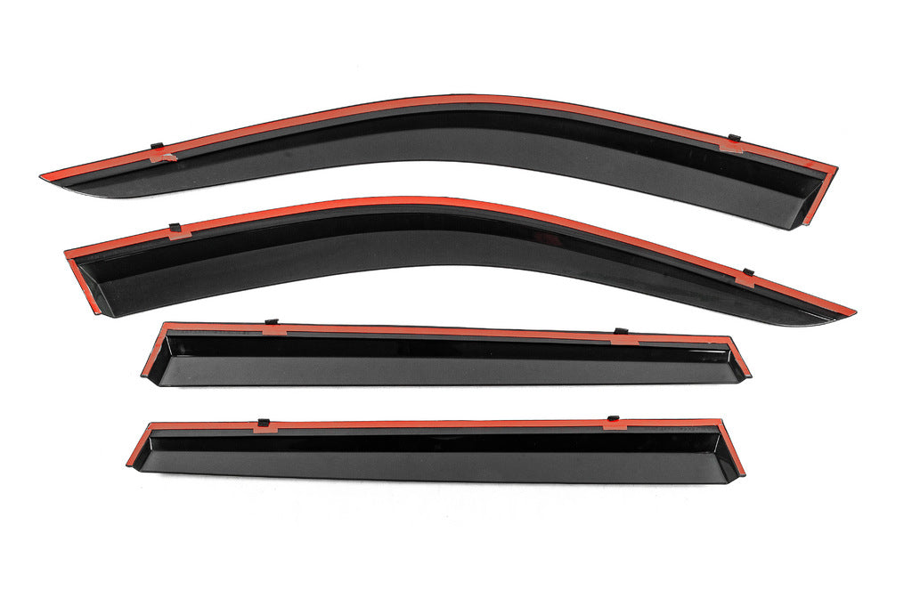 Window Deflectors with Chrome Trim Niken Luxury (4 pcs) for Volvo XC90 2015- - image 3