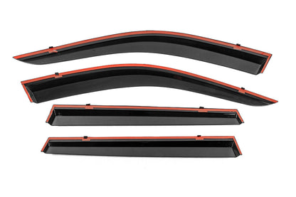 Window Deflectors with Chrome Trim Niken Luxury (4 pcs) for Volvo XC90 2015- - image 3