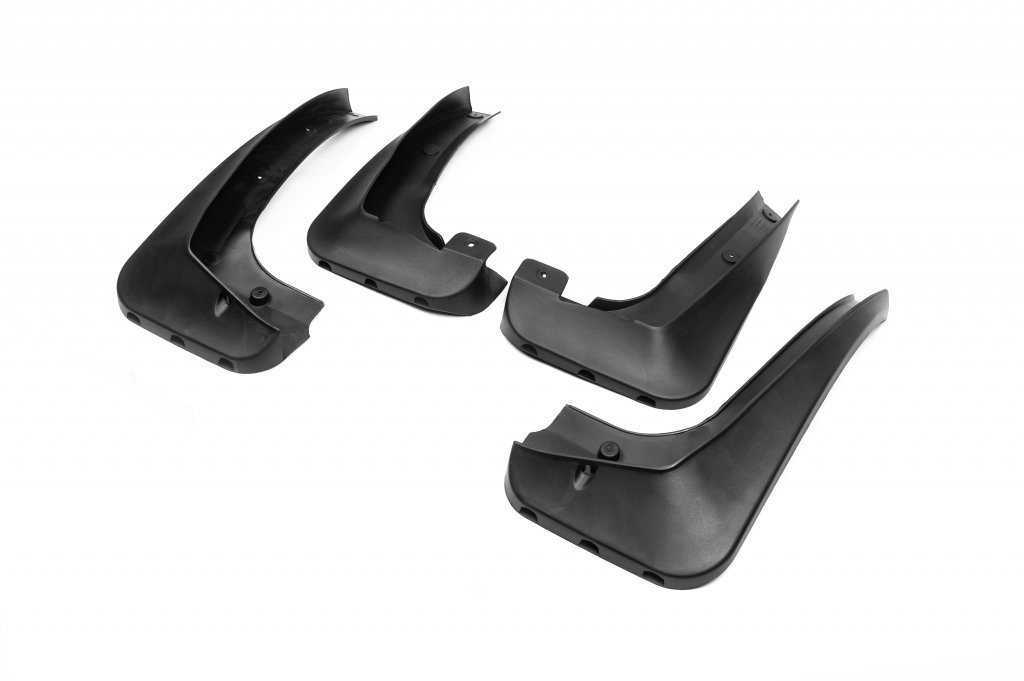 Premium Mud Flaps with Side Skirts (4 pcs) for BMW X3 E83 2003-2010 - image 1