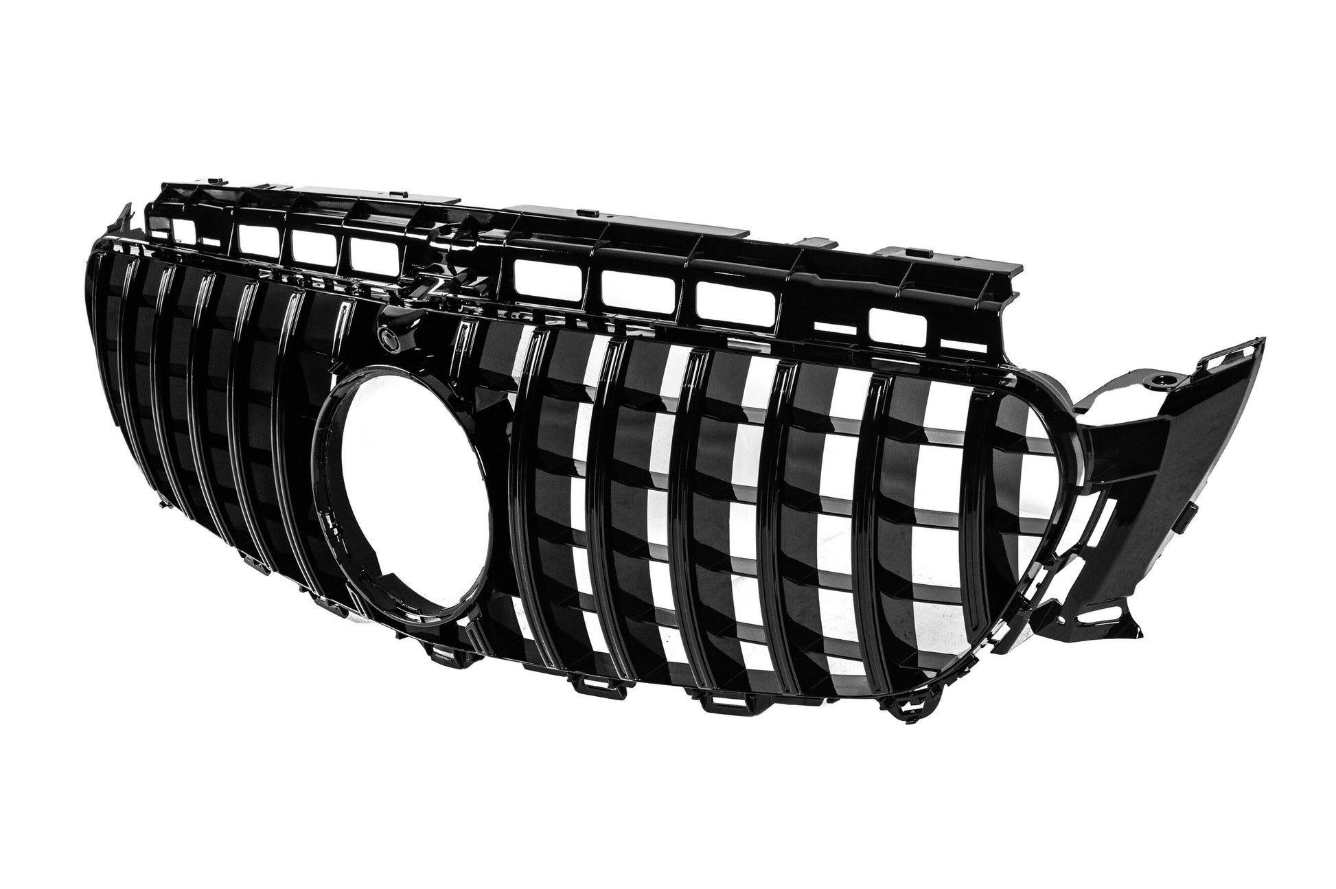 Front Grille GT Panamericana Black (for Avantgarde/AMG-Line/E43 AMG/E53 AMG 2016-2020) for Mercedes E-сlass W213 2016-2023 - image 4