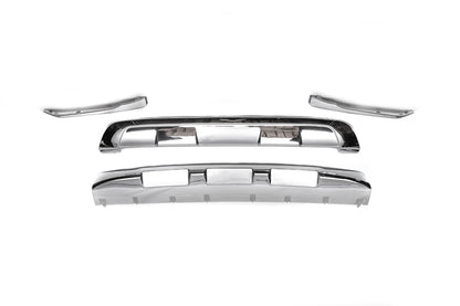 Front and Rear Bumper Extensions (2 pcs) for BMW X1 F48 2015-2022 - image 4