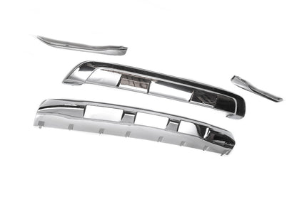 Front and Rear Bumper Extensions (2 pcs) for BMW X1 F-48 2015-2022 - image 2