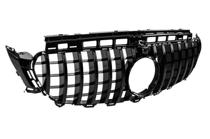 Front Grille GT Panamericana Black (for Avantgarde/AMG-Line/E43 AMG/E53 AMG 2016-2020) for Mercedes E-сlass W213 2016-2023 - image 5