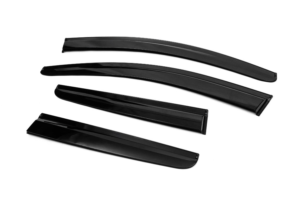 Window Deflectors (4 pcs, Sunplex Sport) for Nissan Qashqai 2007-2010 - image 12